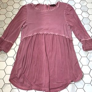 Plum vintage blouse.
